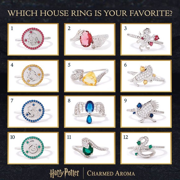 Harry Potter Hogwarts Pride Slytherin ring, 925 Sterling Silver - Picture 4 of 4